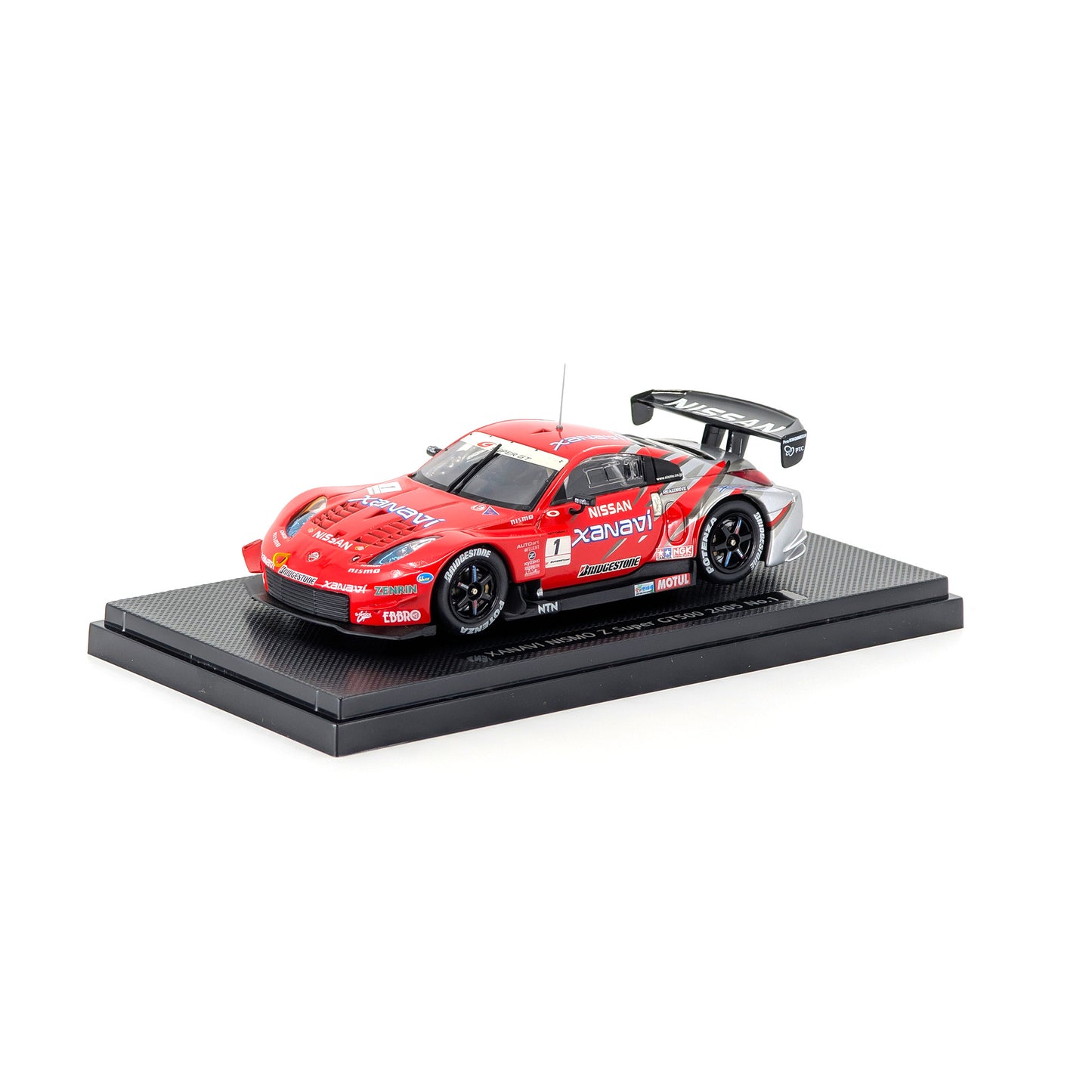 1/43 SUPER GT 2005 XANAVI NISMO Z（SILVER/RED）