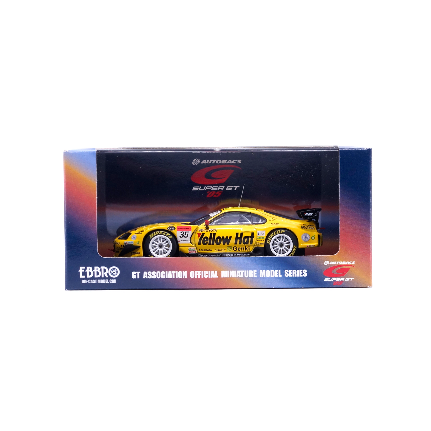 1/43 SUPER GT 2005 YELLOW HAT YMS SUPRA (YELLOW)