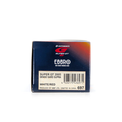 1/43 SUPER GT 2005 DENSO SARD SUPRA（WHITE/RED）