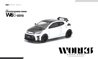 ＜予約商品＞1/64 TOYOTA GRMN YARIS WHITE ※2027年6月以後入荷予定