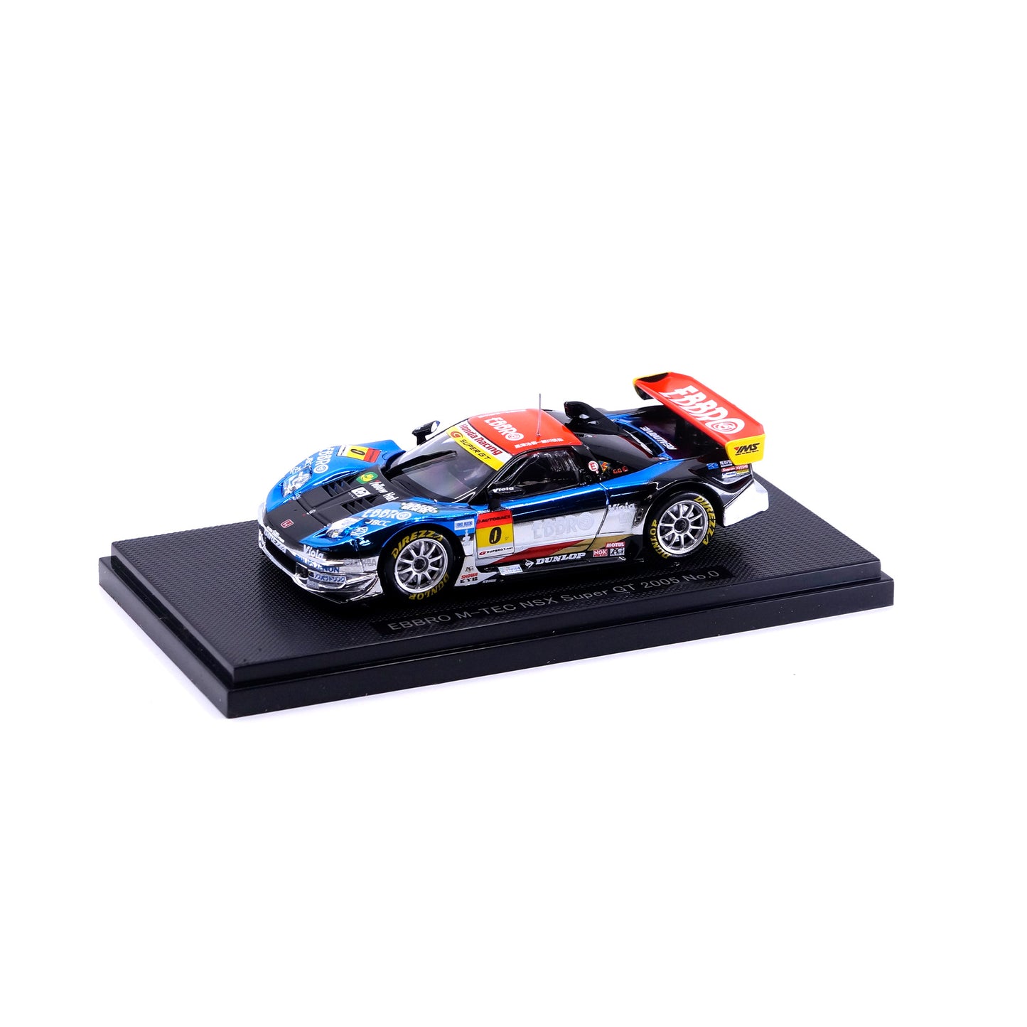 1/43 EBBRO M-TEC NSX Super GT 2005 NO.0 (Blue)