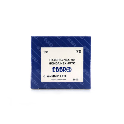 1/43 RAYBRIG NSX '99 HONDA NSX JGTC