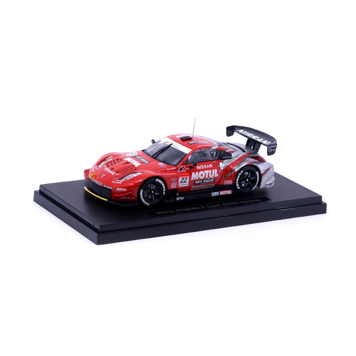 1/43 SUPER GT 2005 MOTUL PITWORK Z MALAYSIA (SILVER/RED) – GRIDMODELS