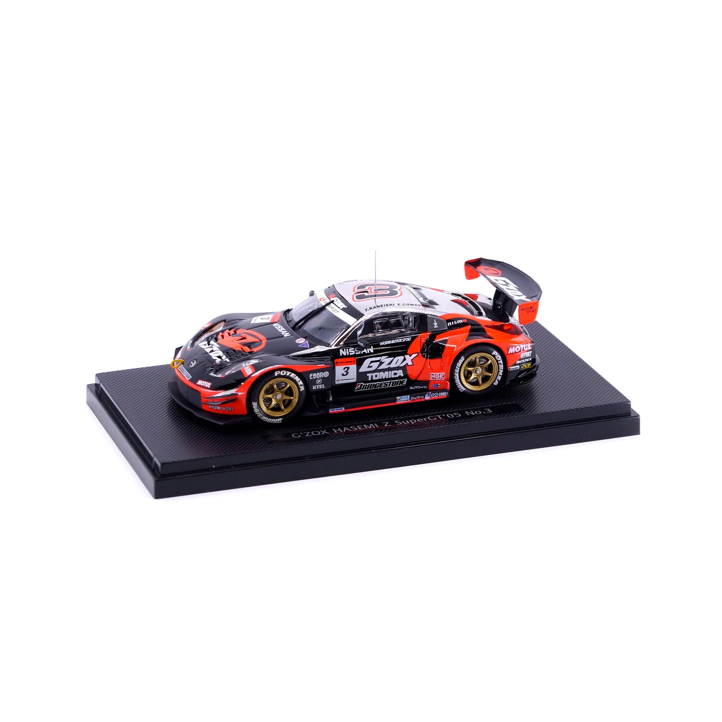 1/43 SUPER GT 2005 G'ZOX･HASEMI Z (BLACK/RED)