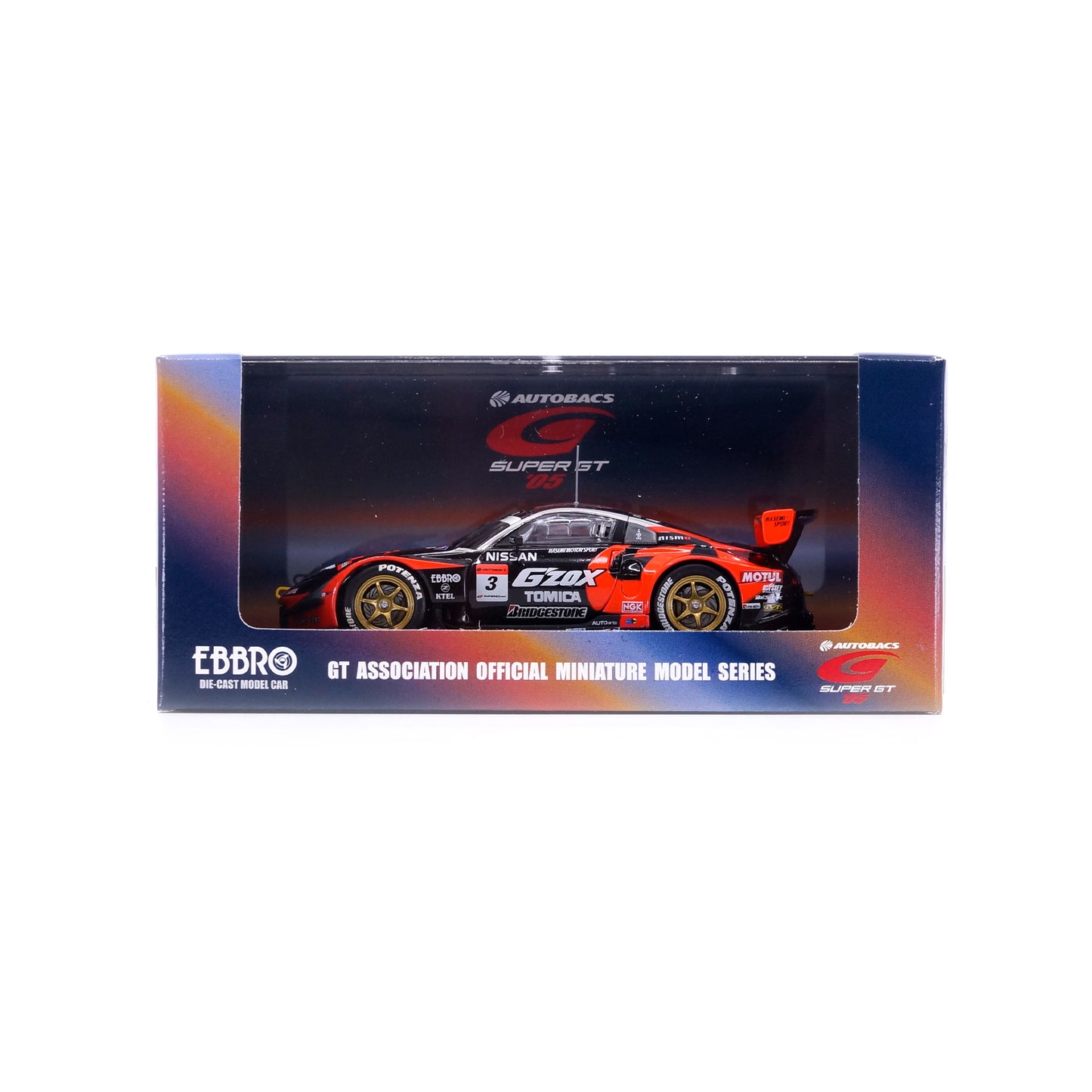1/43 SUPER GT 2005 G'ZOX･HASEMI Z (BLACK/RED)