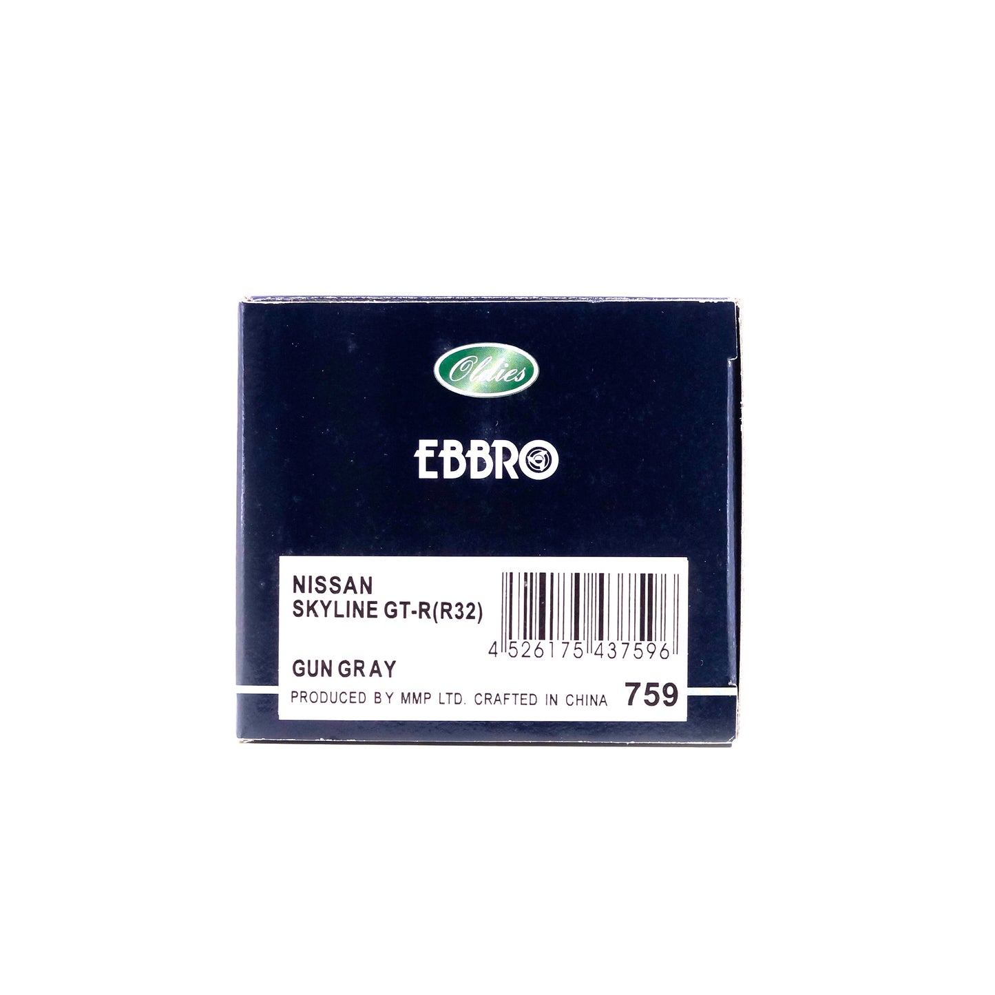 1/43 NISSAN SKYLINE GT-R(R32) (GUN GRAY)