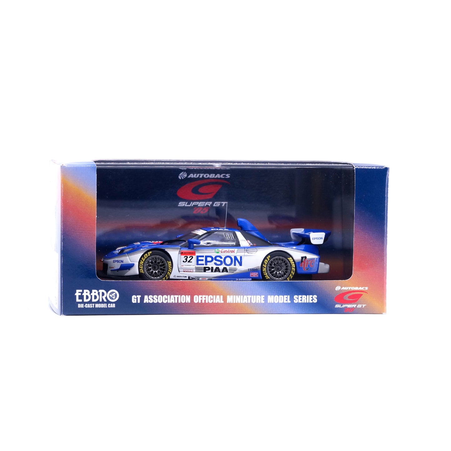 1/43 SUPER GT 2005 EPSON NSX (LATE VERSION) (WHITE/BLUE)