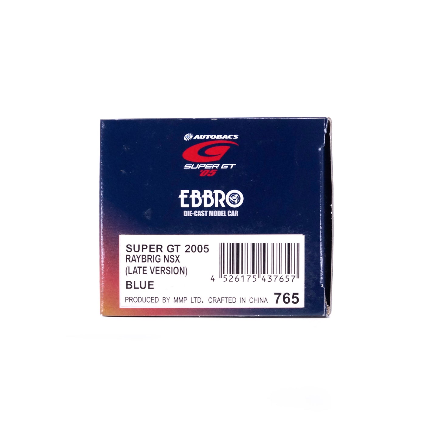 1/43 SUPER GT 2005 RAYBRIG NSX (LATE VERSION) (BLUE)