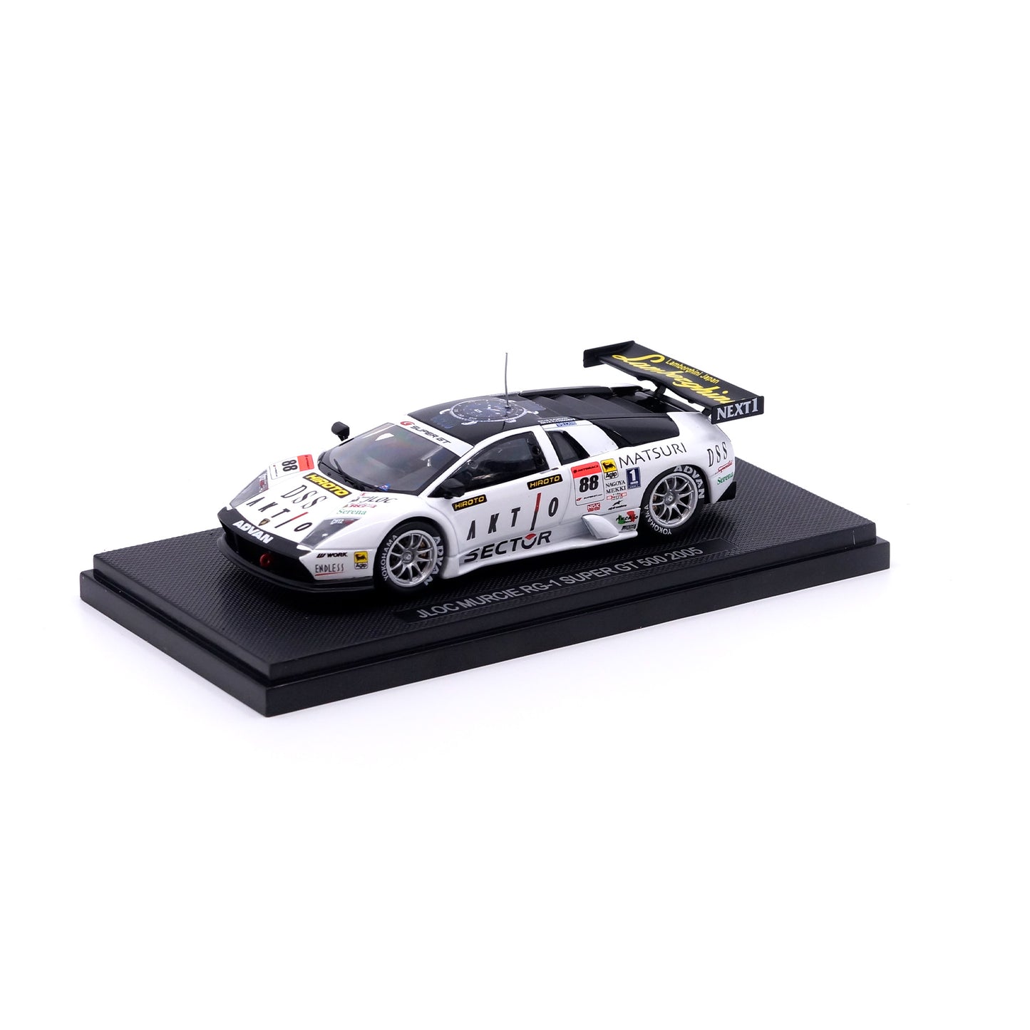 1/43 JLOC MURCIE RG-1 SUPER GT 500 2005 (WHITE)