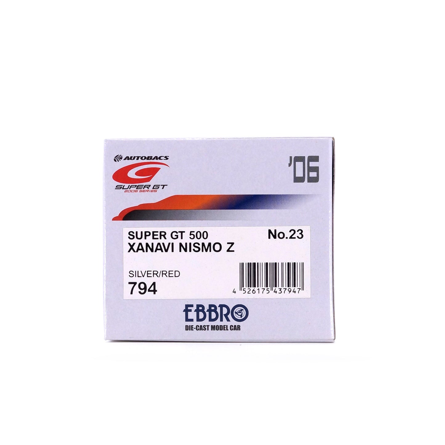 1/43 SUPER GT 500 XANAVI NISMO Z (SILVER/RED)