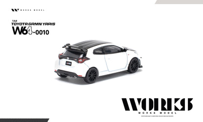 ＜予約商品＞1/64 TOYOTA GRMN YARIS WHITE ※2027年6月以後入荷予定