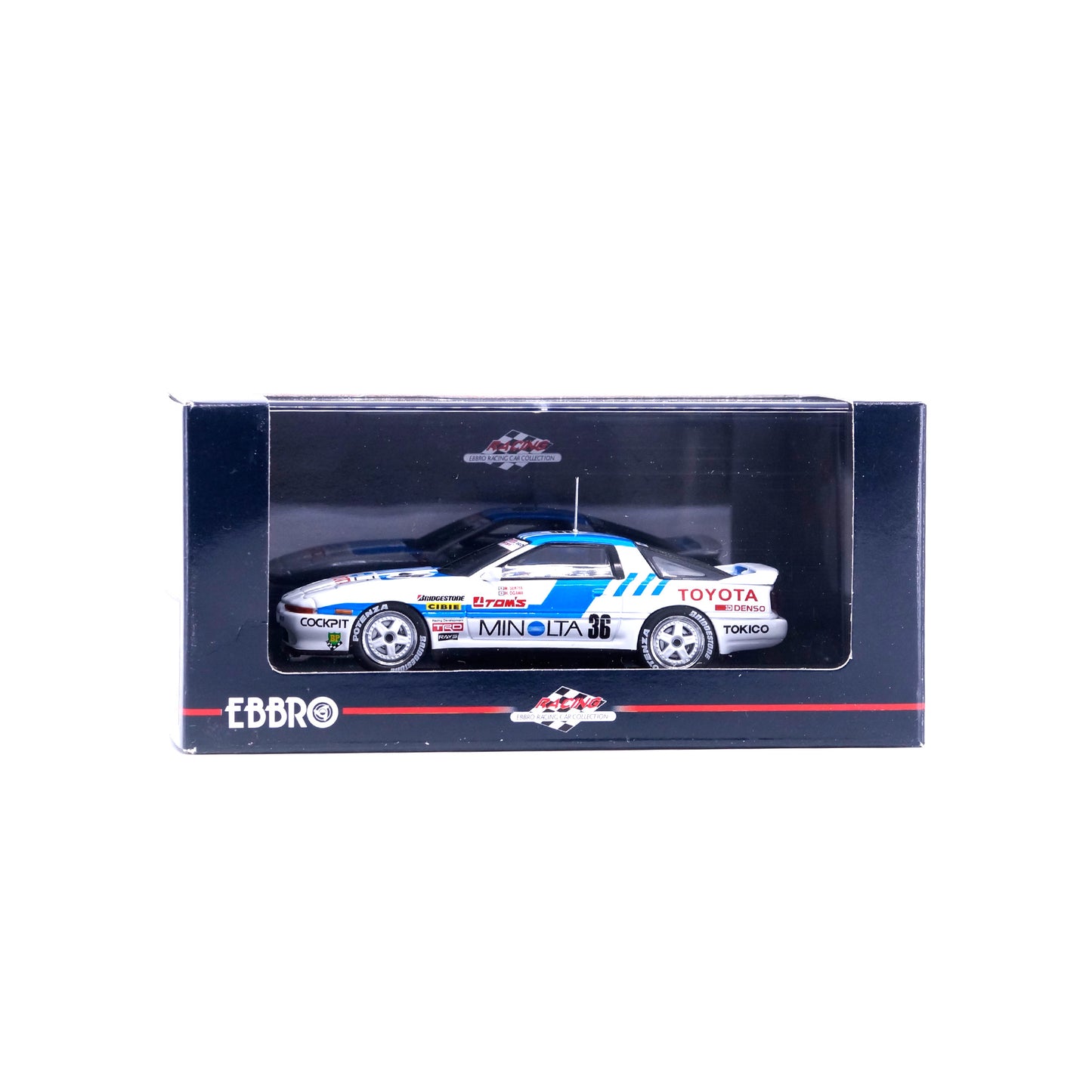 1/43 MINOLTA Tom's Supra Gr.A 1990 (WHITE)