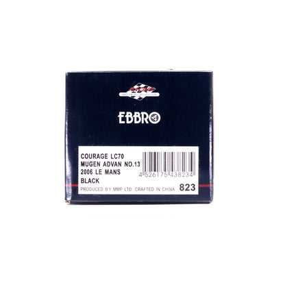 1/43 COURAGE LC70 MUGEN ADVAN NO.13 2006 LE MANS (BLACK)
