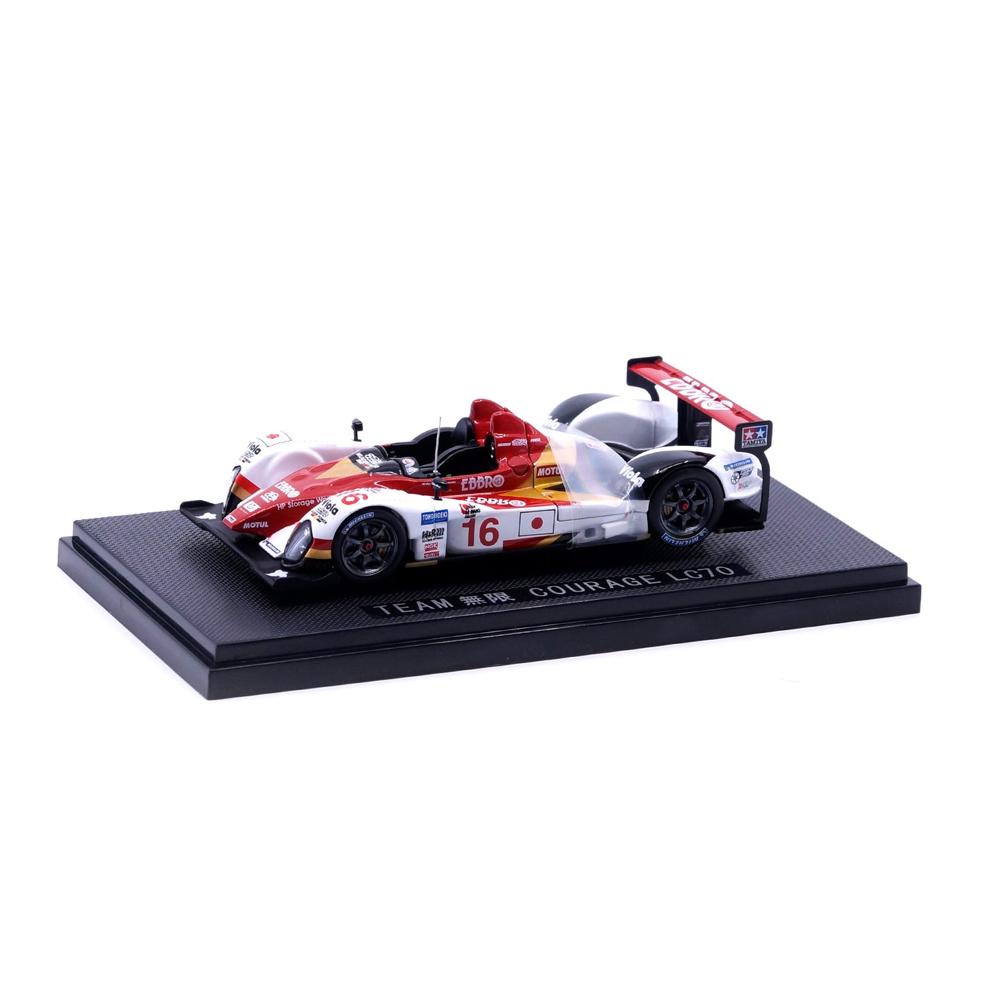 1/43 TEAM 無限 COURAGE LC70 (White/Red)