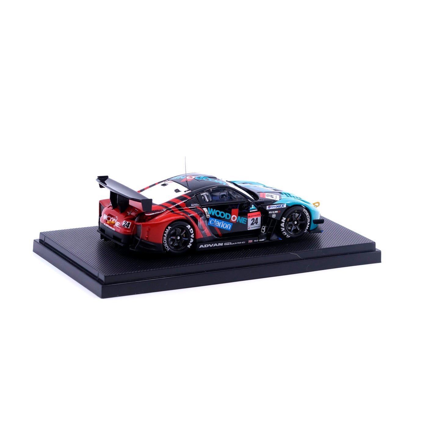 1/43 SUPER GT 500 WOODONE ADVAN KONDO Z (Suzuka) No.24 (LIGHT GREEN/RED)