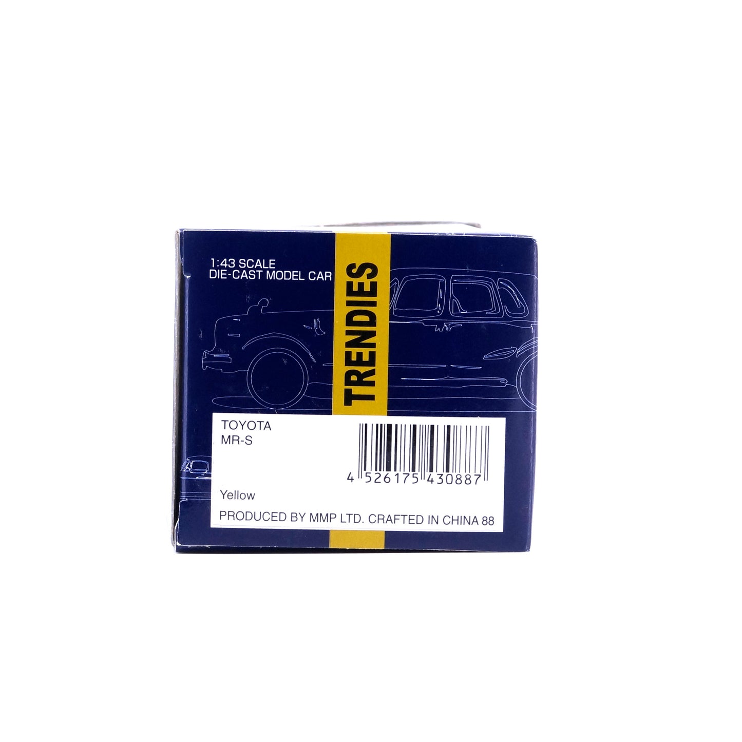 1/43 TOYOTA MR-S (Yellow)