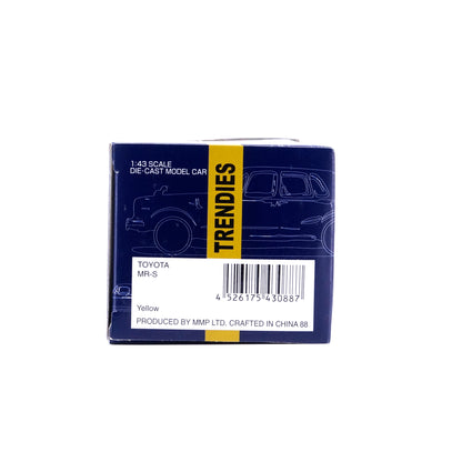 1/43 TOYOTA MR-S (Yellow)