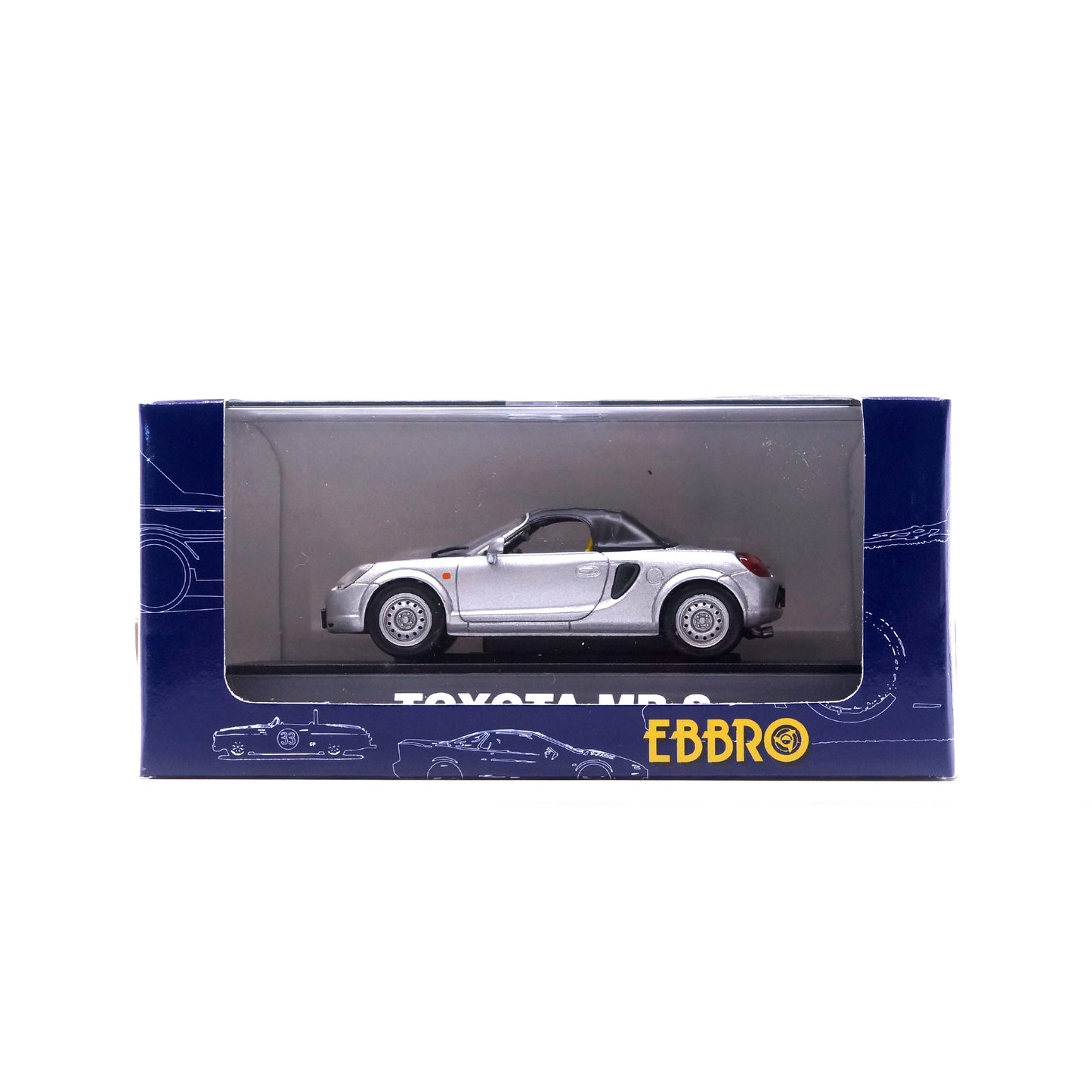 1/43 TOYOTA MR-S (Silver)