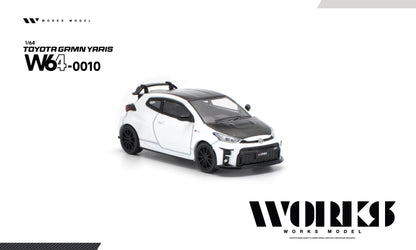 ＜予約商品＞1/64 TOYOTA GRMN YARIS WHITE ※2027年6月以後入荷予定
