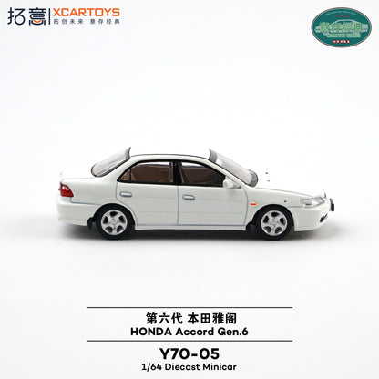 ＜予約商品＞1/64 HONDA ACCORD GEN.6 WHITE ※2027年1月以後入荷予定