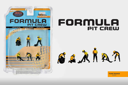 1/64  Formula Pit Crew Figures