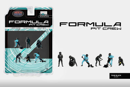 1/64  Formula Pit Crew Figures