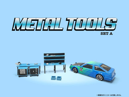 1/64 Metal Tools (Blue) - Set A
