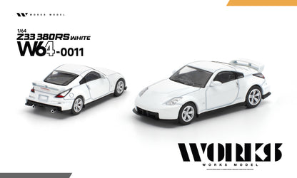 ＜予約商品＞1/64 Z33 380RS WHITE※2027年7月以後入荷予定