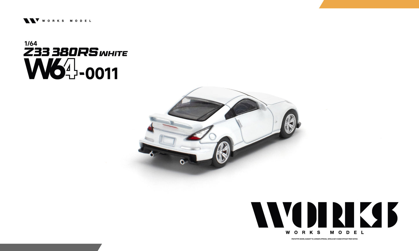 ＜予約商品＞1/64 Z33 380RS WHITE※2027年7月以後入荷予定