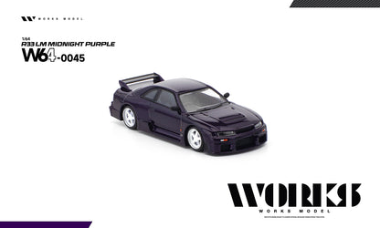 ＜予約商品＞1/64 R33 LM MIDNIGHT PURPLE R33 LM ミッドナイトパープル※2027年7月以後入荷予定