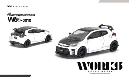 ＜予約商品＞1/64 TOYOTA GRMN YARIS WHITE ※2027年6月以後入荷予定