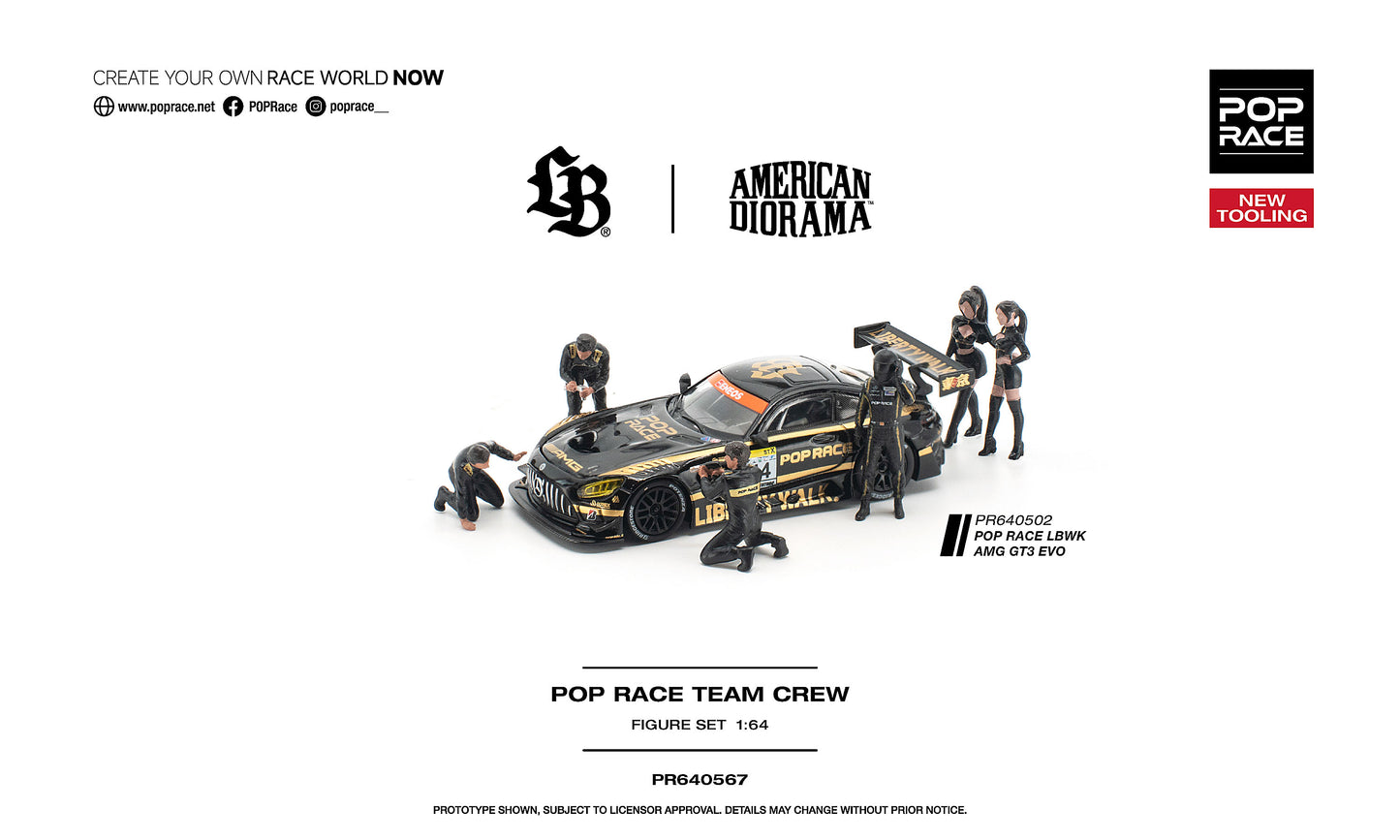 ＜予約商品＞POP RACE TEAM CREW (6 Figures)※2027年7月以後入荷予定