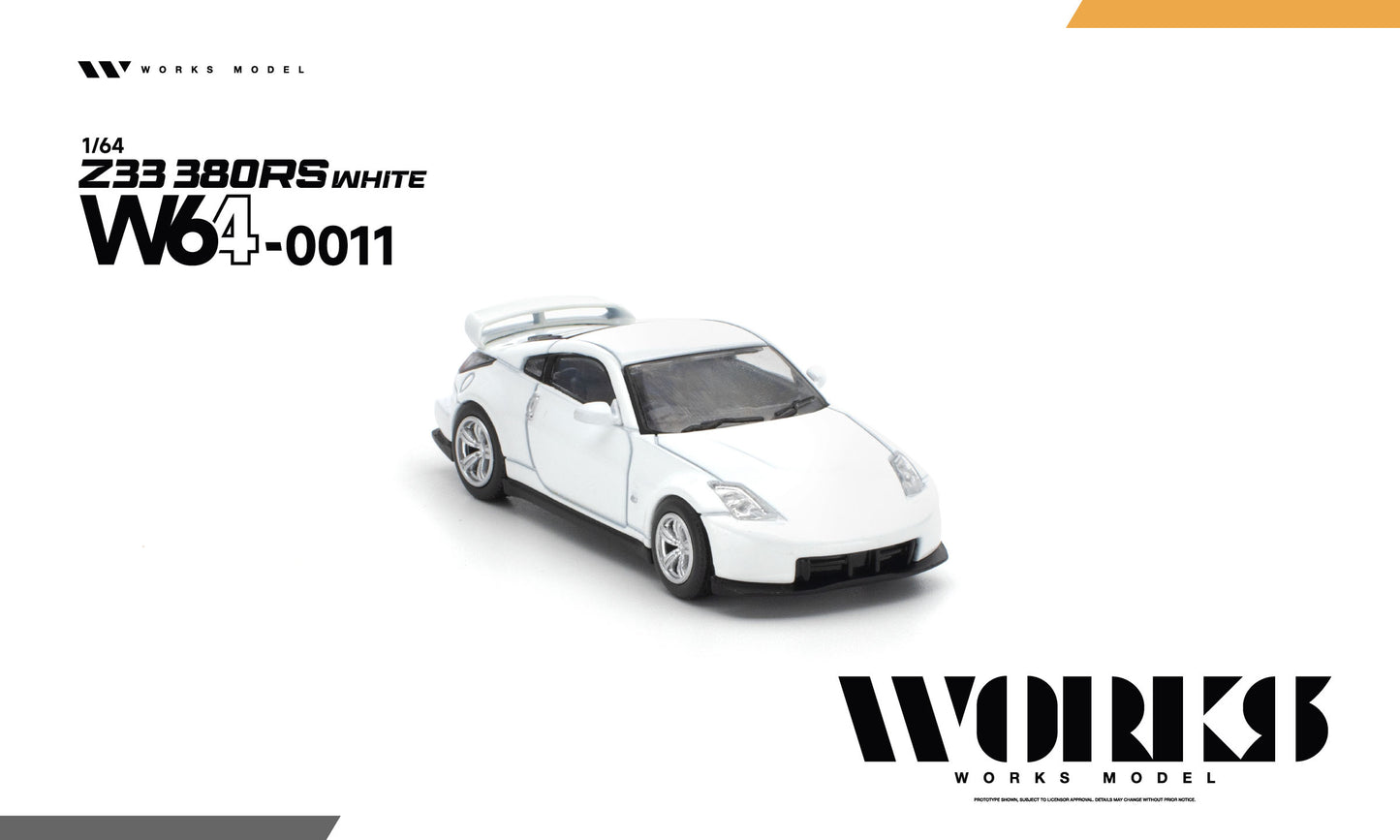 ＜予約商品＞1/64 Z33 380RS WHITE※2027年7月以後入荷予定