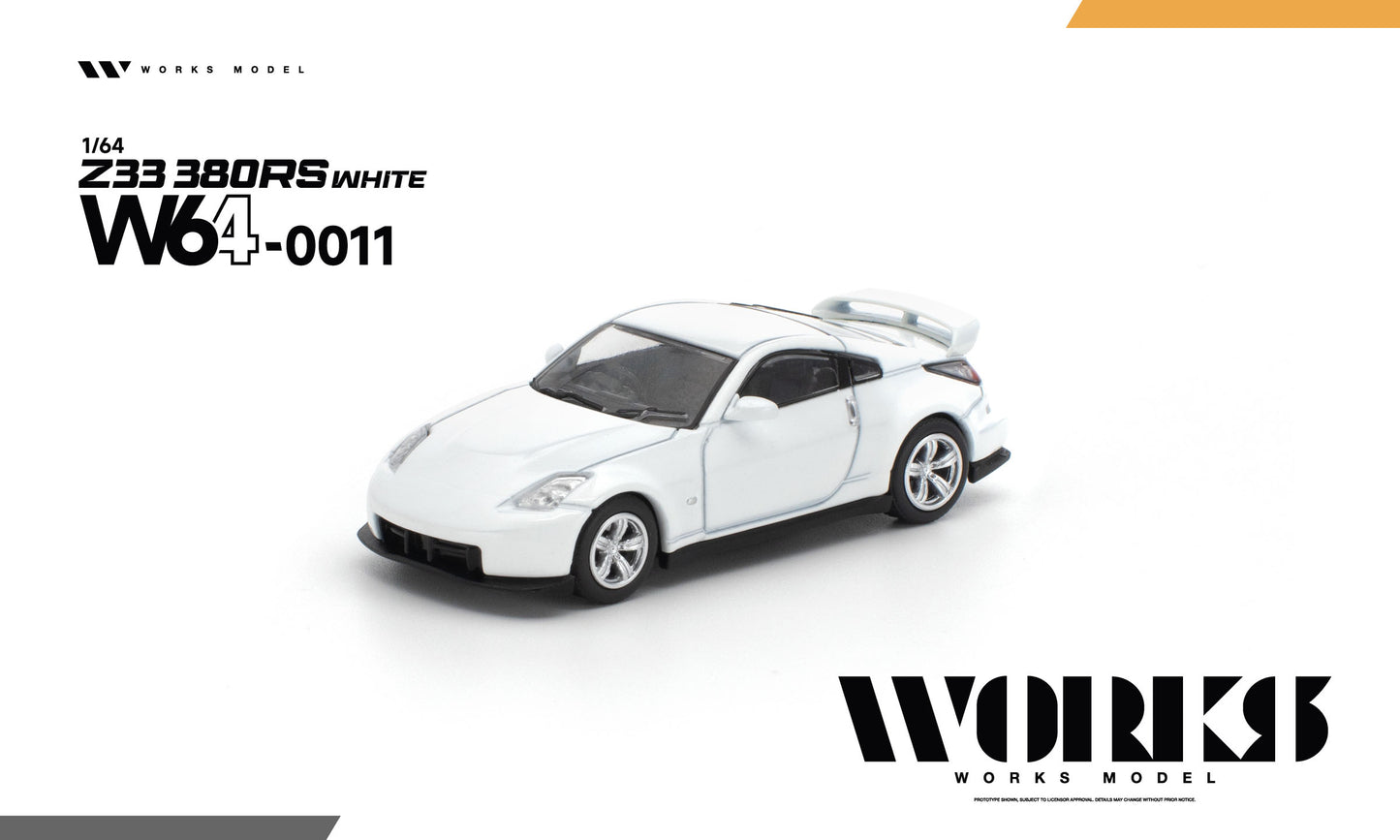 ＜予約商品＞1/64 Z33 380RS WHITE※2027年7月以後入荷予定