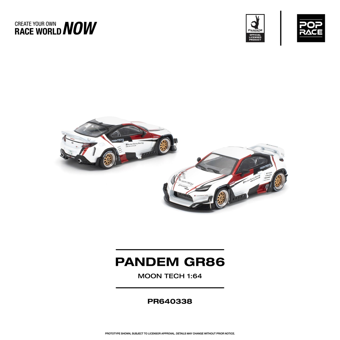 ＜予約商品＞1/64 PANDEM GR 86 MOONTECH パンデム GR86 MOONTECH ※2027年6月以後入荷予定