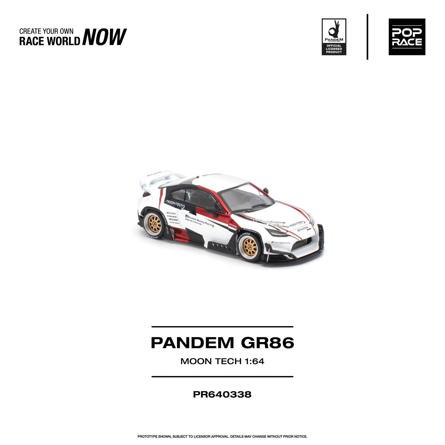 ＜予約商品＞1/64 PANDEM GR 86 MOONTECH パンデム GR86 MOONTECH ※2027年6月以後入荷予定