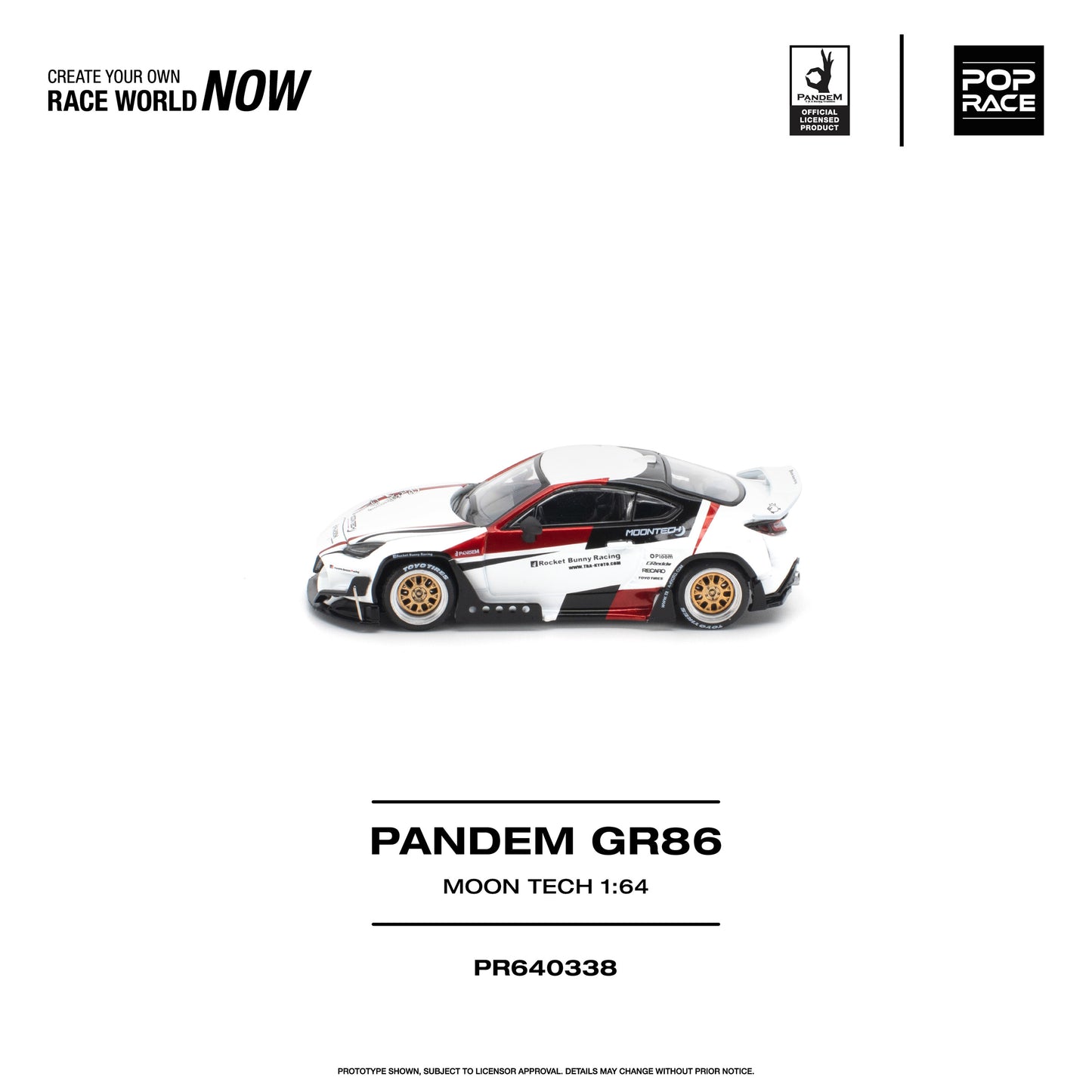 ＜予約商品＞1/64 PANDEM GR 86 MOONTECH パンデム GR86 MOONTECH ※2027年6月以後入荷予定