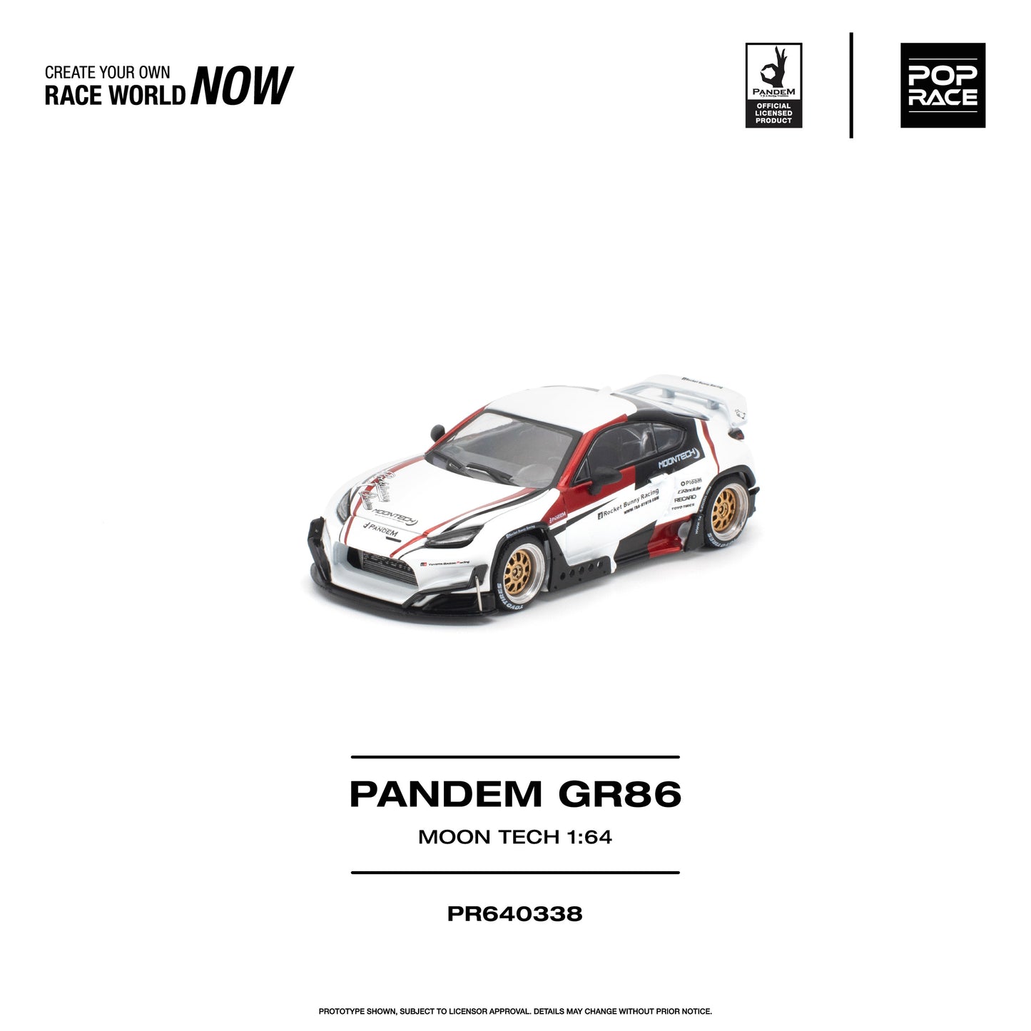 ＜予約商品＞1/64 PANDEM GR 86 MOONTECH パンデム GR86 MOONTECH ※2027年6月以後入荷予定
