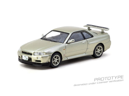 ＜予約商品＞1/64 Nissan Skyline GT-R R34 Millenium Jade ※2026年8月以後入荷予定