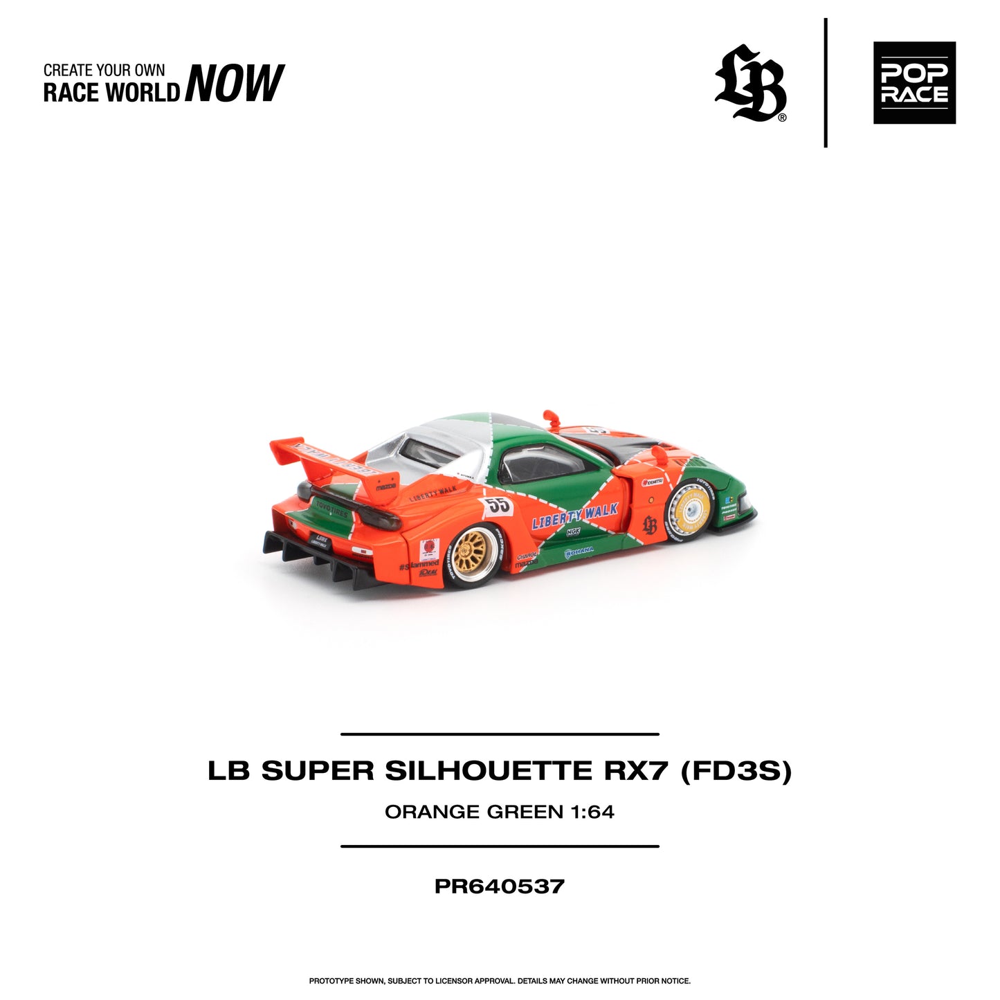 ＜予約商品＞1/64 LB SUPER SILHOUETTE RX7 (FD3S) LB スーパーシルエット RX-7（FD3S） ※2027年6月以後入荷予定