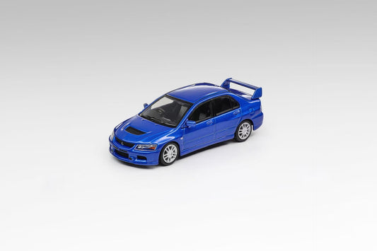 ＜予約商品＞1/64 MITSUBISHI LANCER EVOLUTION IX ELECTRIC BLUE　1/64 三菱 ランサーエボリューション IX エレクトリックブルー※2026年12月以後入荷予定