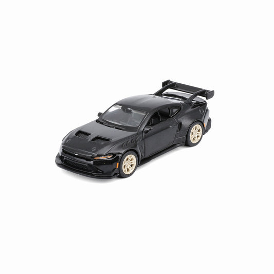 ＜予約商品＞1/64 SI フォード マスタング GTD 2025 メタリックブラック ※2026年10月以後入荷予定