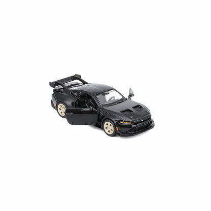 ＜予約商品＞1/64 SI フォード マスタング GTD 2025 メタリックブラック ※2026年10月以後入荷予定