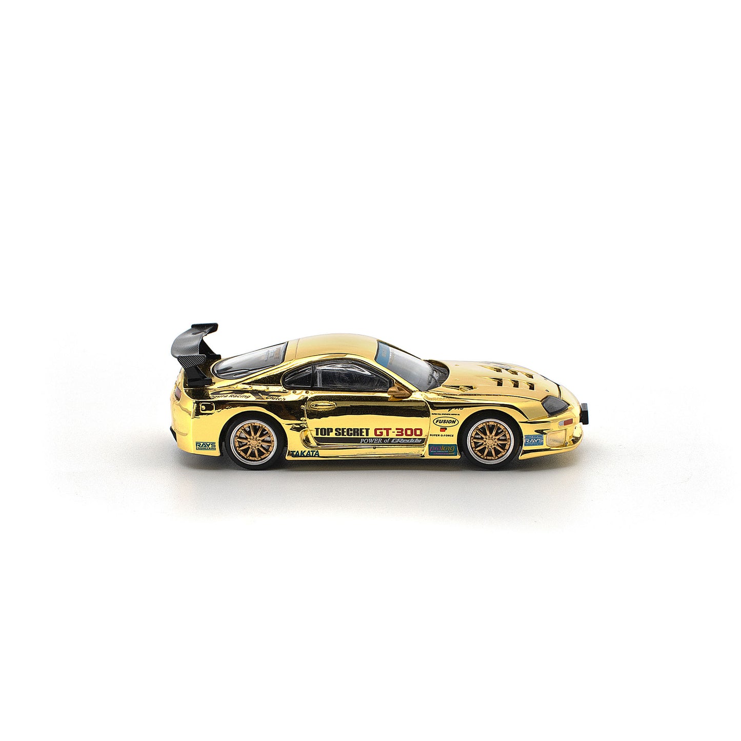 ＜予約商品＞1/64 TOP SECRET GT300 SUPRA GOLD CHROME ※2027年6月以後入荷予定