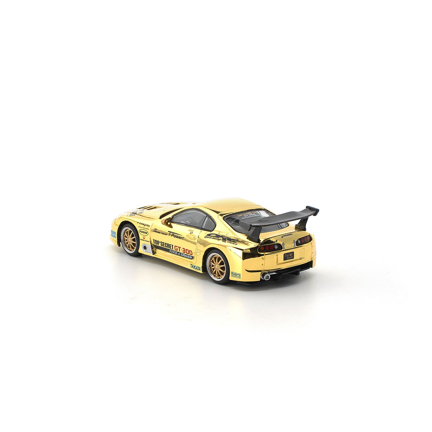 ＜予約商品＞1/64 TOP SECRET GT300 SUPRA GOLD CHROME ※2027年6月以後入荷予定