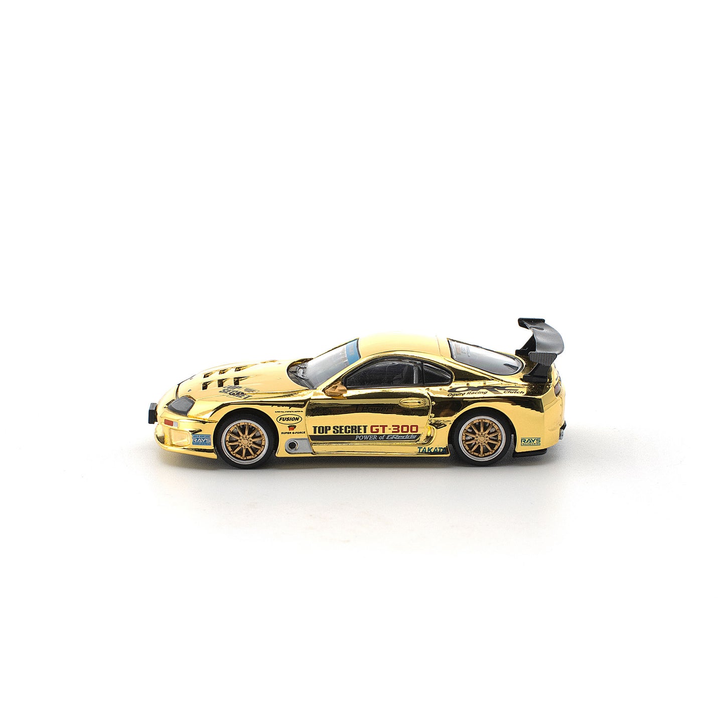 ＜予約商品＞1/64 TOP SECRET GT300 SUPRA GOLD CHROME ※2027年6月以後入荷予定