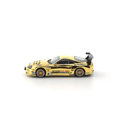 ＜予約商品＞1/64 TOP SECRET GT300 SUPRA GOLD CHROME ※2027年6月以後入荷予定