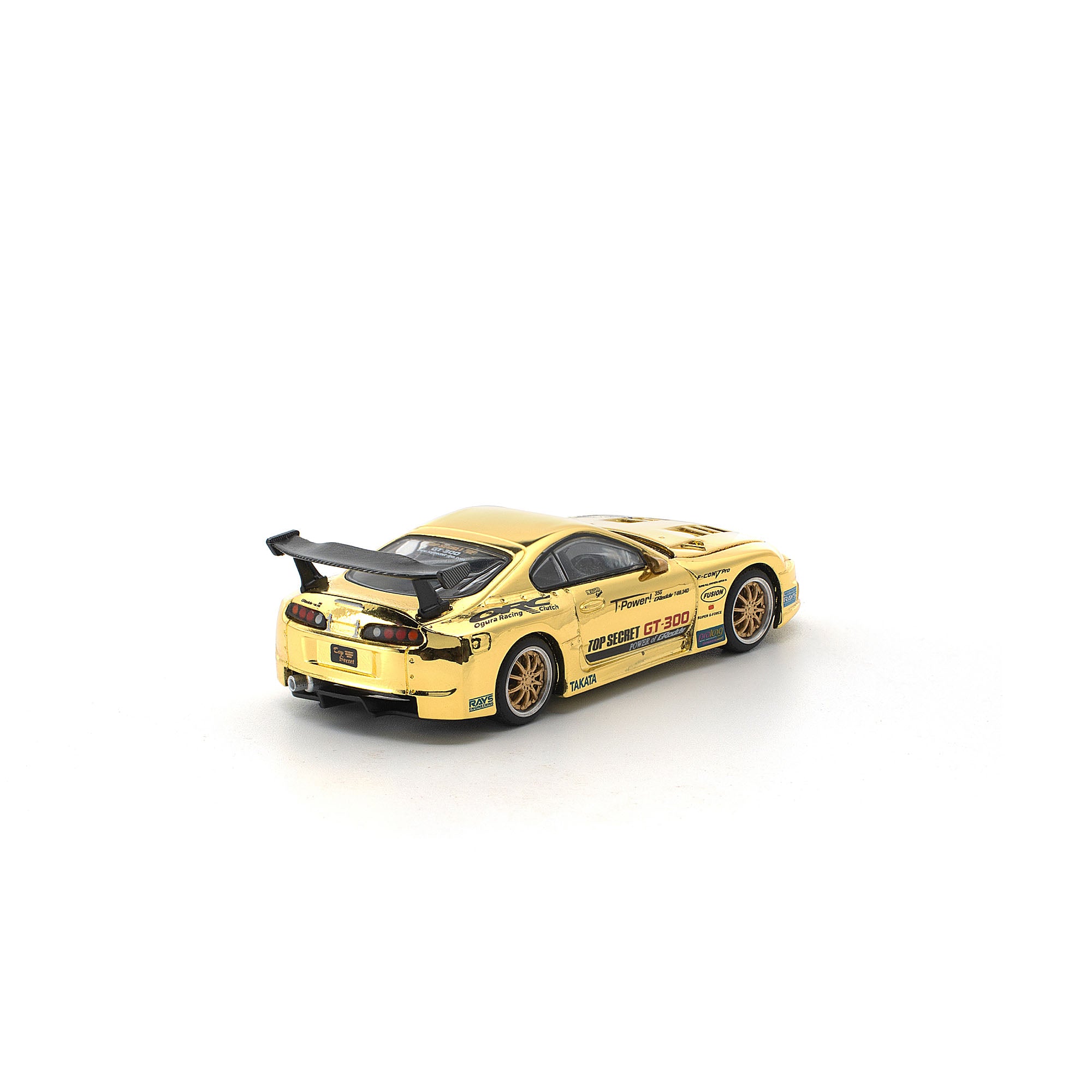 予約商品＞1/64 TOP SECRET GT300 SUPRA GOLD CHROME ※2027年6月以後