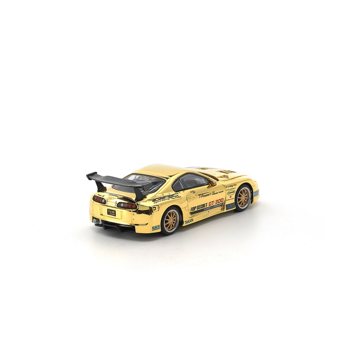 ＜予約商品＞1/64 TOP SECRET GT300 SUPRA GOLD CHROME ※2027年6月以後入荷予定