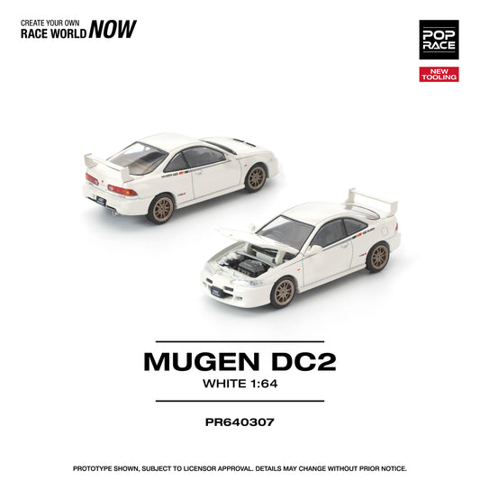 ＜予約商品＞1/64 MUGEN DC2 WHITE ※2026年9月以後入荷予定